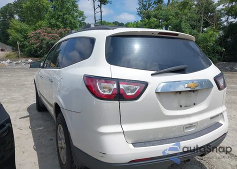 2014 Chevrolet Traverse Ls из США, поврежденный, VIN 1GNKRFKD5EJ144783